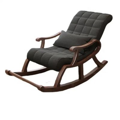 Έπιπλα από άνετο ξύλο Lazy Recliner Lounge Chair για χαλάρωση και ισορροπία στο χώρο αναψυχής Style Chair Living Room
