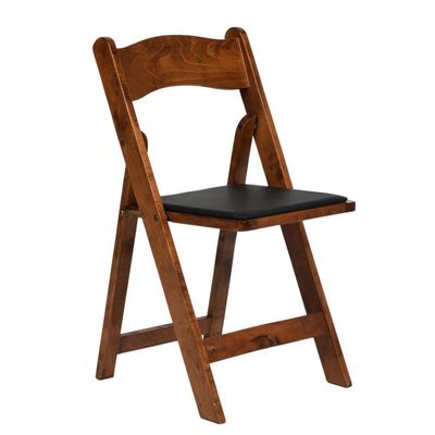 Γραφείο, τραπεζαρία και γάμος, ξύλινες αναδιπλούμενες καρέκλες από ράταν με νιτρολάκκα