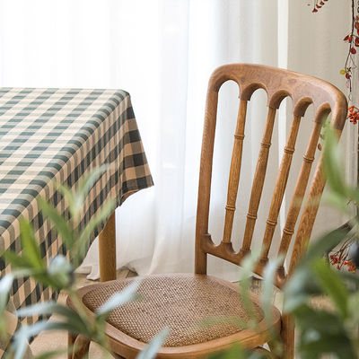 Υπηρεσία OEM αποδεκτή Σύγχρονη στερεόξυλη καρέκλα από ράταν για εστιατόριο σε σκανδιναβικό στυλ