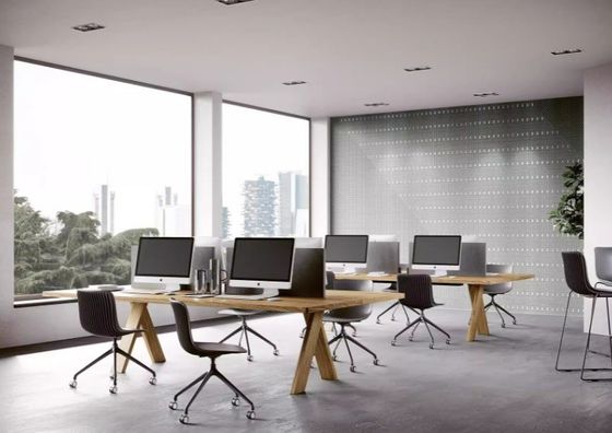 Χονδρεμπόριο απλό ξύλινο τραπέζι για εστιατόριο σπίτι προσαρμοσμένα πολυμεγέθη ορθογώνια τραπέζια