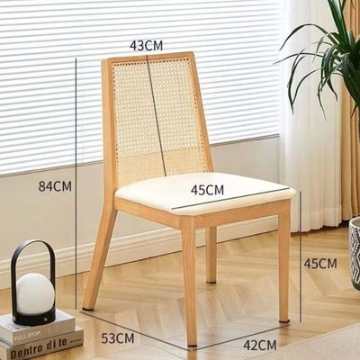 NC/PU χρώμα φινίρισμα ξύλινη καρέκλα τραπεζαρίας για σύγχρονο σκανδιναβικό σχεδιασμό και στυλ στερεού ξύλου