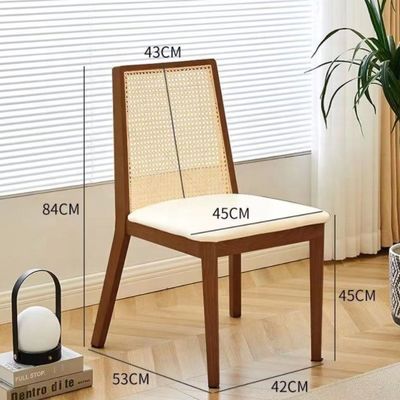 NC/PU χρώμα φινίρισμα ξύλινη καρέκλα τραπεζαρίας για σύγχρονο σκανδιναβικό σχεδιασμό και στυλ στερεού ξύλου