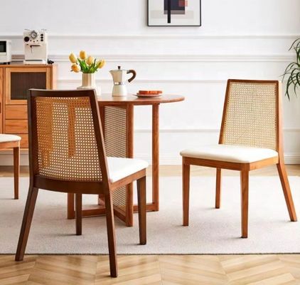 NC/PU χρώμα φινίρισμα ξύλινη καρέκλα τραπεζαρίας για σύγχρονο σκανδιναβικό σχεδιασμό και στυλ στερεού ξύλου