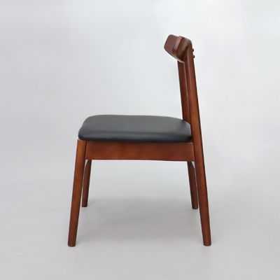 Ξενοδοχείο Εστιατόριο Σκληρό ξύλινες καρέκλες τραπεζαρίας με χαλυβουργημένα καθίσματα και προσαρμόσιμες επιλογές