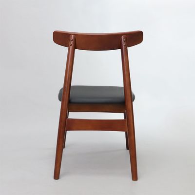 Ξενοδοχείο Εστιατόριο Σκληρό ξύλινες καρέκλες τραπεζαρίας με χαλυβουργημένα καθίσματα και προσαρμόσιμες επιλογές