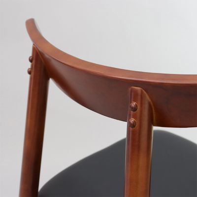 Ξενοδοχείο Εστιατόριο Σκληρό ξύλινες καρέκλες τραπεζαρίας με χαλυβουργημένα καθίσματα και προσαρμόσιμες επιλογές