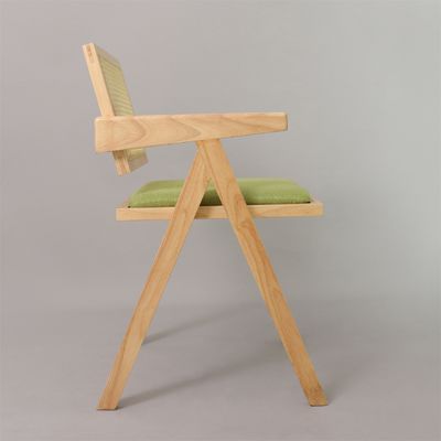 Υπηρεσία OEM W46*D47*H91CM Βόρειο ξύλινο έπιπλο Γυψοφόρο Ρατάνιο Επιστροφή Σκληρό ξύλινο τραπεζικό καρέκλα για ξενοδοχείο εστιατόριο