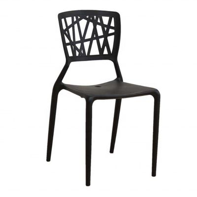Χωρίς διπλωμένη σύγχρονη σχεδίαση πλαστική καρέκλα τραπεζαρίας για στοιβάσιμα έπιπλα καφετέρια στοιβάσιμα