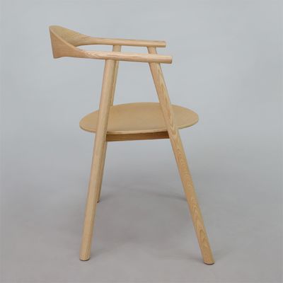 Λούξυ μοντέρνα σκανδιναβική στερεά ξύλινη τραπεζαρική καρέκλα για τραπεζαρία W55*D47.5*H74.5 cm με OEM Υπηρεσία Δέχεται