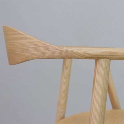 Λούξυ μοντέρνα σκανδιναβική στερεά ξύλινη τραπεζαρική καρέκλα για τραπεζαρία W55*D47.5*H74.5 cm με OEM Υπηρεσία Δέχεται