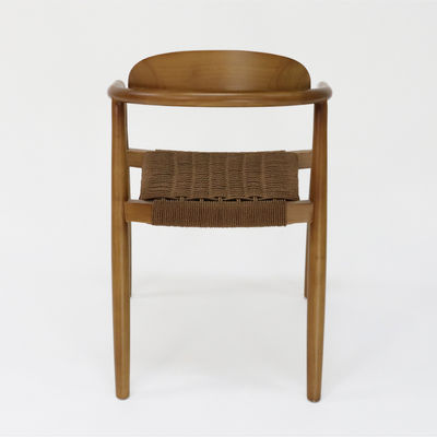 W55*D54*H76CM Σύγχρονο σχεδιασμό έπιπλα για το σπίτι Χειροποίητο υφασμένο καλώδιο Σκληρό ξύλο