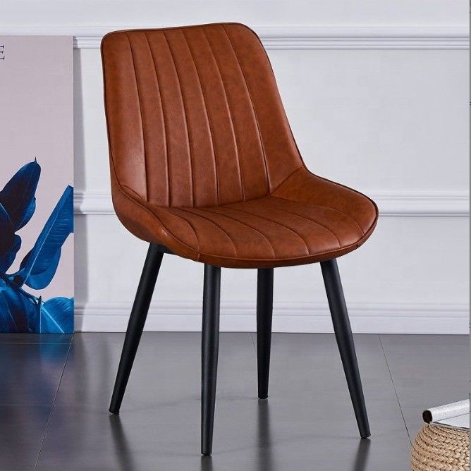 Σύγχρονο σχεδιασμό στυλ Metal Leg Leisure καρέκλα για το γραφείο στο σπίτι και το μαγαζί καφετέρια τραπεζαρία