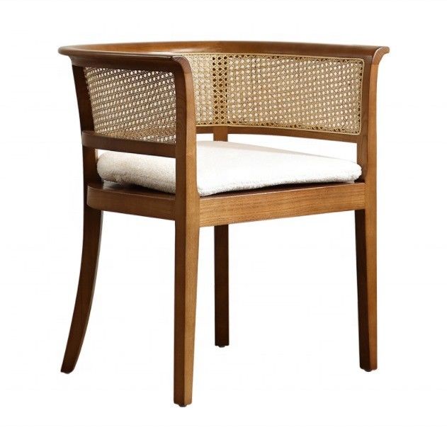 Σπίτι Έπιπλα Morden Nordic Woven Cane Black Rarran Dinding Chair ξύλινη καρέκλα Wicker για ξενοδοχεία τραπεζικές καρέκλες