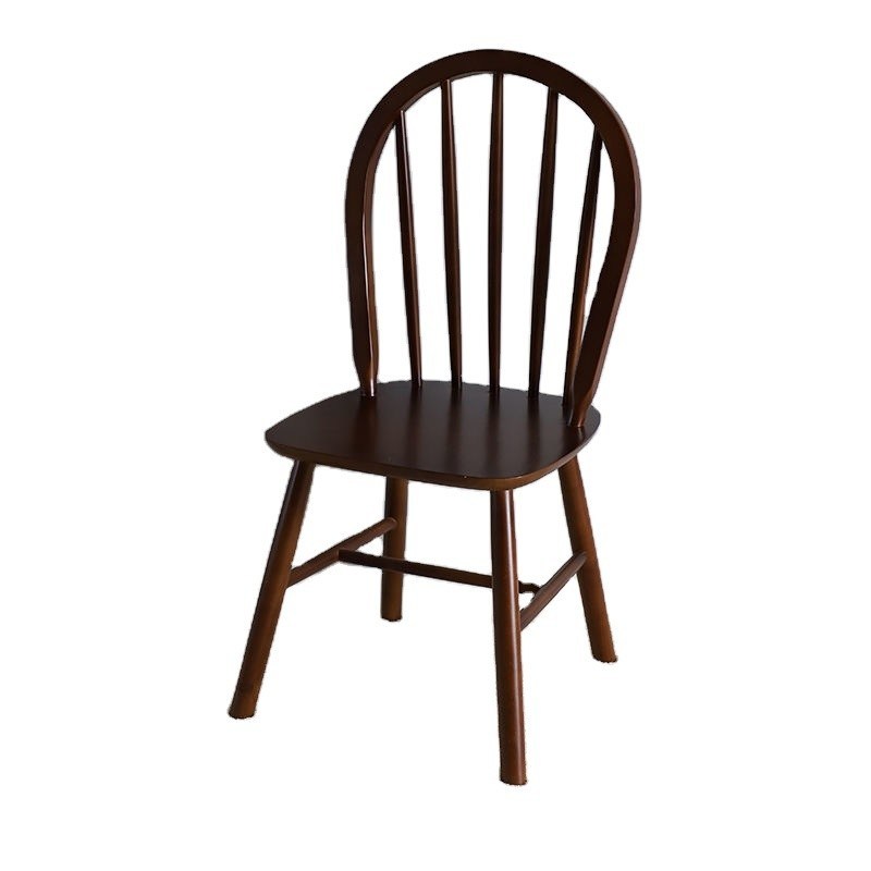 Στυλιστική και λειτουργική σκανδιναβική τραπεζαρία από στερεό ξύλο για κομψή τραπεζαρία W49.5*D51*H79 cm