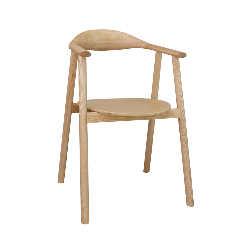 Λούξυ μοντέρνα σκανδιναβική στερεά ξύλινη τραπεζαρική καρέκλα για τραπεζαρία W55*D47.5*H74.5 cm με OEM Υπηρεσία Δέχεται